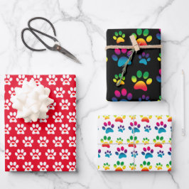 Papierlade met pachtophoping 3 inpakpapier vel