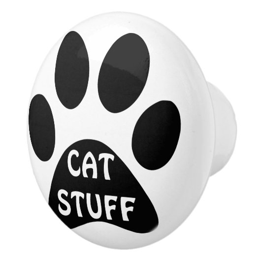 Papierlade voor cat Stuff of voetstuk Keramische Knop (Rechts)