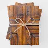 Papierlade voor onmiddellijke verpakking - Houten  Inpakpapier Vel (In situ)