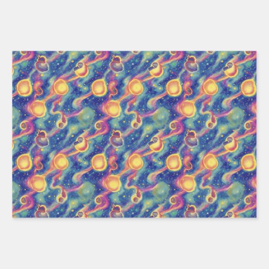 Papierlade voor onmiddellijke verpakking, set van inpakpapier vel (Voorkant)