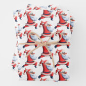 Papierlade voor onmiddellijke verpakking, set van inpakpapier vel (In situ)