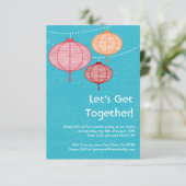 Papierlantaarns voor tuinen 3,5 x 5 kaart (Staand voorkant)