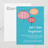 Papierlantaarns voor tuinen 4.5 x 6.25 kaart (Voorkant / Achterkant)