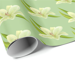 Papierleliebloemen verpakken cadeaupapier