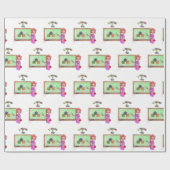 Papierleraar overladen cadeaupapier (Vlak)