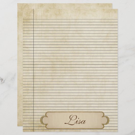  papierlijnen 2 (Voorkant / Achterkant)