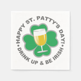 Papierluiers van St. Patrick's Day Servetten