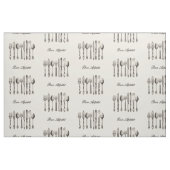 papiermachine - Oude fashioned printer - Aangepas Stof (Fat Quarter)