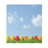 Papiermachines paaseieren notitieblok (Voorkant)