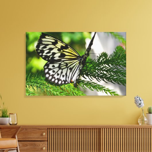 Papiermijtpaal Canvas Afdruk (Insitu (Woonkamer))