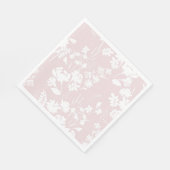 PAPIERNAPKIN; BLEEK DRUKGRAFISCH ONTWERP SERVET (Hoek)