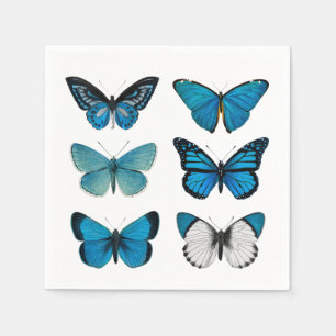 PAPIERNAPKIN :  BUTTERFLIES SERVET