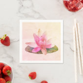 PAPIERNAPKIN : PINKLOTUS SERVET (Insitu)