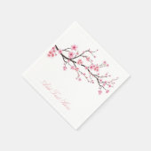 PAPIERNAPKIN : SAKURA BLOSSOMS SERVET (Hoek)