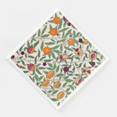 PAPIERNAPKIN : WILLIAM MORRIS : POMEGRANATEN SERVET (Hoek)