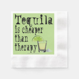PAPIERNAPKINS - TEQUILA, CHEAPER DAN THERAPIE SERVET