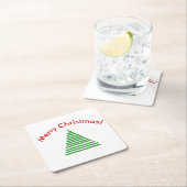 PapierOnderzetter - Stijlvolle structuur met gebog Kartonnen Onderzetters (Insitu)