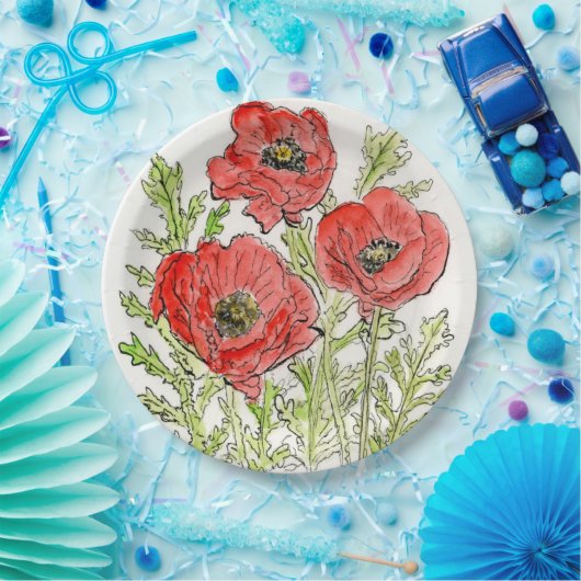 Papierontwerp op een papieren bord (Feest)