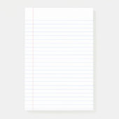 Papierontwerp van notitieboek op post-it notities post-it® notes (Voorkant)