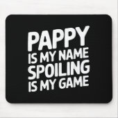 Papierontwerp voor opa Vaderdag P Muismat (Voorkant)