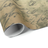 Papieroud schrijven cadeaupapier (Rol Hoek)