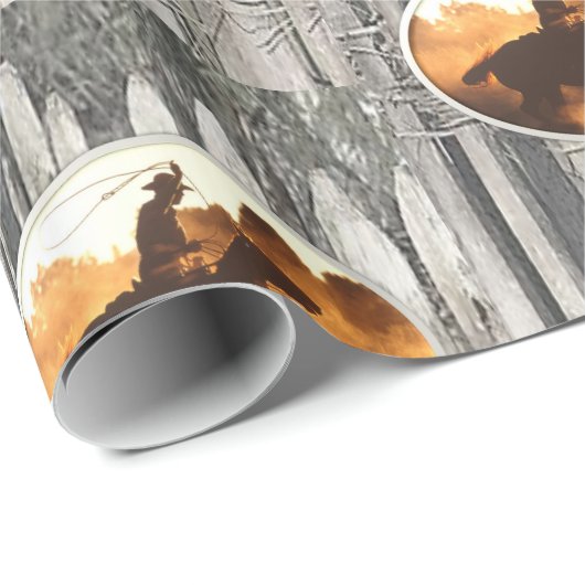 Papierpaarden pakken cadeaupapier (Rol Hoek)