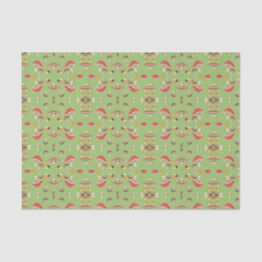 Papierpaddenstoelen voor echt weefsel tissuepapier (Voorkant)