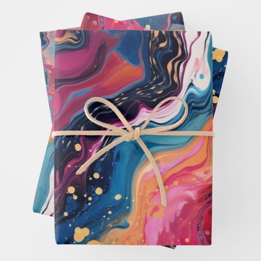 Papierpak 354: 23 inpakpapier vel (In situ)