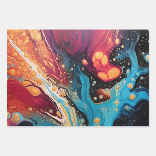 Papierpak 357: 34 inpakpapier vel (Voorkant 3)