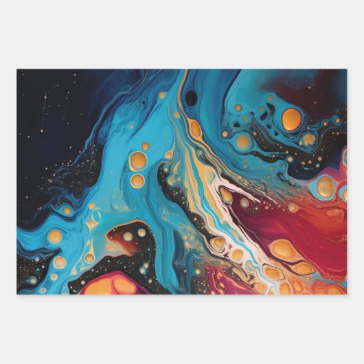 Papierpak 357: 34 inpakpapier vel (Voorkant)