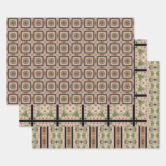 Papierpakket 21 inpakpapier vel (Set)