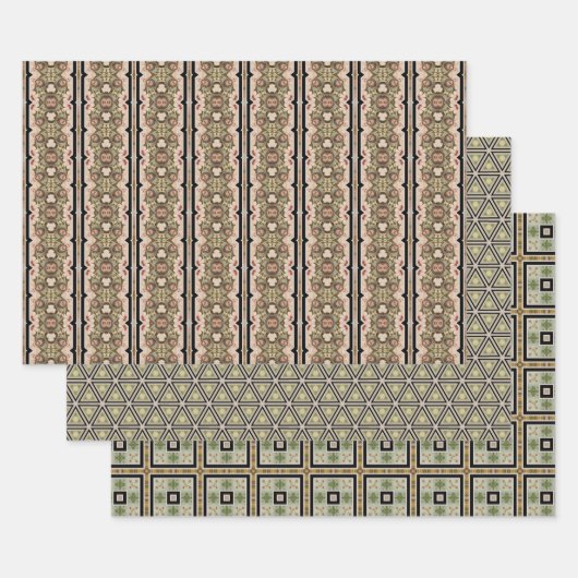 Papierpakket 25 inpakpapier vel (Set)