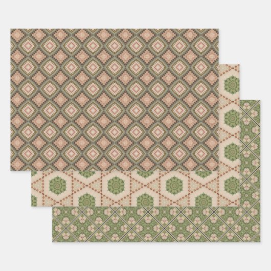 Papierpakket 33 inpakpapier vel (Set)