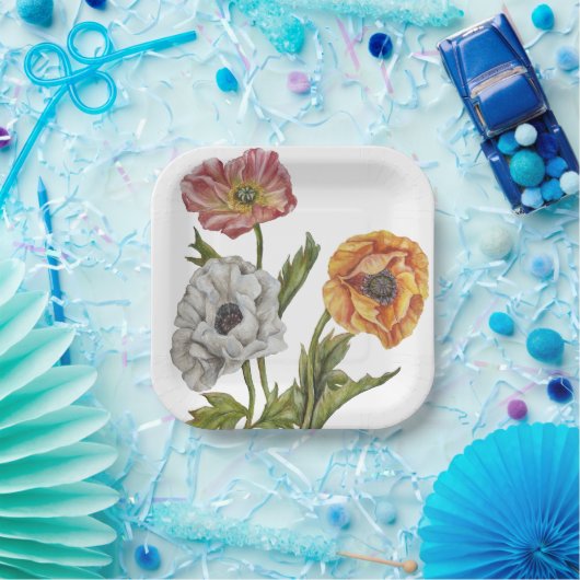  Papierpapier Borden Papieren Bordje (Feest)