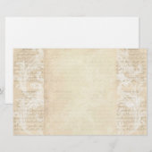 Papierpapier , muziekblad Blush Briefpapier (Voorkant / Achterkant)