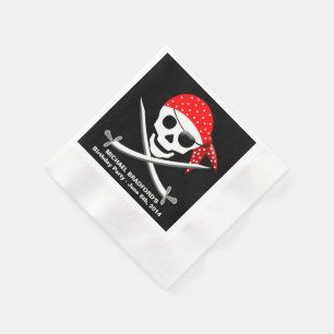 PAPIERPAPIER PIRATE (50 PER VERPAKKING) SERVETTEN