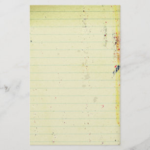 Papierpapier voor laptops briefpapier