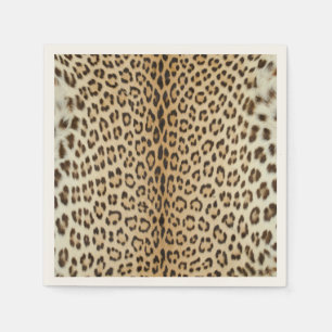 Papierpartij Napkins Leopard Servet
