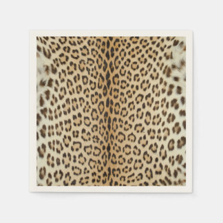 Papierpartij Napkins Leopard Servet