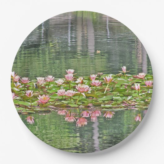 PAPIERPARTIJEN BORDEN/FLORAAL/PINKWATERLICHTEN/REF PAPIEREN BORDJE (Voorkant)