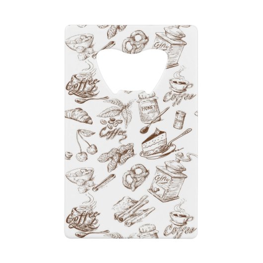 Papierpatroon Creditkaart Flessenopener (Voorkant)