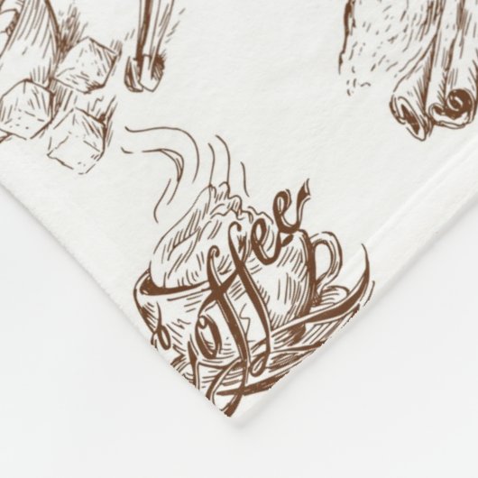 Papierpatroon Fleece Deken (Hoek)