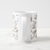 Papierpatroon Grote Koffiekop (Achterkant)