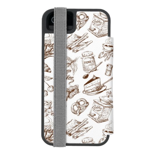 Papierpatroon Incipio iPhone Portemonnee Hoesje (Agenda Achterkant)