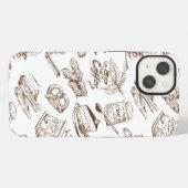 Papierpatroon iPhone Hoesje (Achterkant horizontaal)