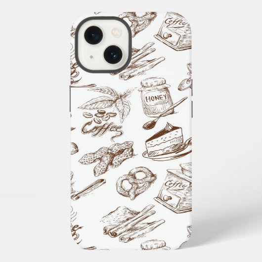 Papierpatroon iPhone Hoesje (Achterkant)
