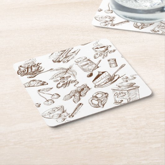 Papierpatroon Kartonnen Onderzetters (Schuin)