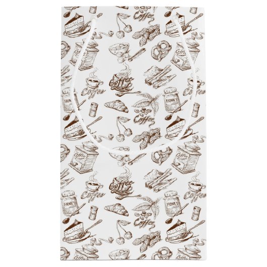 Papierpatroon Klein Cadeauzakje (Achterkant)