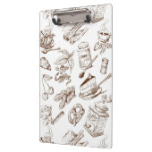 Papierpatroon Klembord (Links)