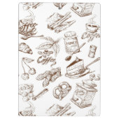 Papierpatroon Klembord (Achterkant)